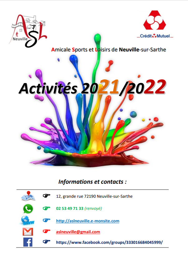 Activites 2021 2022 page 1