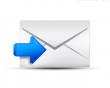 Incoming email icon